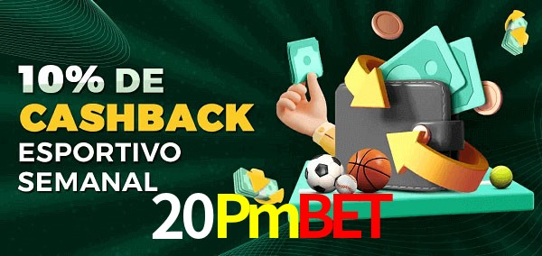 10% de bônus de cashback na 20Pmbet